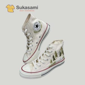 Converse Chuck Taylor-Embroidered Shoes-Pine Forest